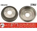 Brzdov buben TRW ‐ TRW DB4250