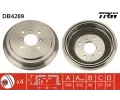Brzdov buben TRW ‐ TRW DB4269