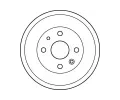 TRW Brzdov buben - 200 mm TRW DB4279, DB4279