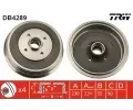 Brzdov buben TRW ‐ TRW DB4289