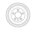 TRW Brzdov buben - 200 mm TRW DB4299, DB4299