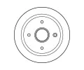 TRW Brzdov buben - 200 mm TRW DB4301, DB4301