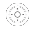 TRW Brzdov buben - 200 mm TRW DB4302, DB4302