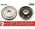 TRW Brzdov buben - 180 mm ‐ TRW DB4304