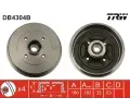 TRW Brzdov buben TRW DB4304B, DB4304B