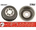 Brzdov buben TRW ‐ TRW DB4307