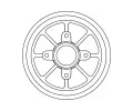 TRW Brzdov buben - 203 mm TRW DB4310, DB4310