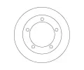 TRW Brzdov buben - 254 mm TRW DB4314, DB4314
