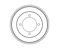 TRW Brzdov buben - 203 mm TRW DB4328, DB4328
