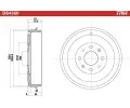 TRW Brzdov buben - 228,3 mm TRW DB4360, DB4360