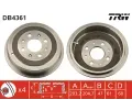 TRW Brzdov buben ‐ TRW DB4361