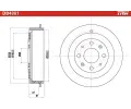 TRW Brzdov buben TRW DB4361, DB4361
