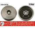Brzdov buben TRW ‐ TRW DB4363B