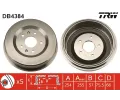 Brzdov� buben&nbsp;TRW&nbsp;&dash;&nbsp;TRW DB4384