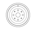 TRW Brzdov buben TRW DB4393, DB4393