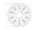 TRW Brzdov buben - 254 mm TRW DB4405, DB4405