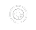 TRW Brzdov buben TRW DB4448, DB4448