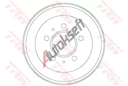 TRW Brzdový buben TRW DB4453, DB4453 TRW Brzdový buben TRW DB4453, DB4453