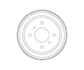 Brzdov buben TRW ‐ TRW DB4554
