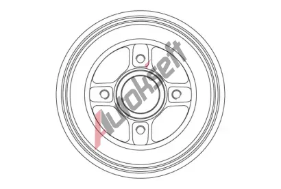 TRW Brzdov buben TRW DB4575B, DB4575B