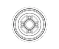 TRW Brzdov� buben&nbsp;&dash;&nbsp;TRW DB5005