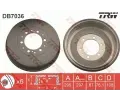 Brzdov buben TRW ‐ TRW DB7036