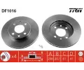 Brzdový kotouč TRW ‐ TRW DF1016 Brzdový kotouč TRW ‐ TRW DF1016