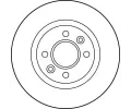 TRW Brzdov kotou - 259 mm TRW DF1017, DF1017