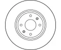 TRW Brzdov kotou - 283 mm TRW DF1123, DF1123