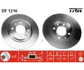 TRW Brzdov kotou - 266 mm ‐ TRW DF1216