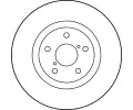 TRW Brzdov kotou - 277 mm TRW DF1437, DF1437