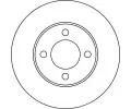 TRW Brzdov kotou - 256 mm TRW DF1521, DF1521