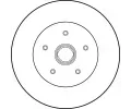 TRW Brzdov kotou - 278 mm TRW DF1524S, DF1524S