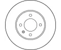 TRW Brzdov kotou - 256 mm TRW DF1533, DF1533