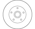 TRW Brzdov kotou - 226 mm TRW DF1540, DF1540