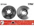 Brzdov kotou TRW ‐ TRW DF1569
