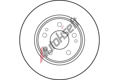 TRW Brzdov kotou - 284 mm TRW DF1581, DF1581