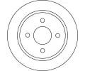TRW Brzdov kotou - 253 mm TRW DF1654, DF1654
