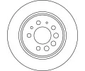 TRW Brzdov kotou - 281 mm TRW DF1674, DF1674