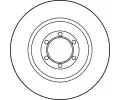 TRW Brzdov kotou - 251 mm TRW DF1707, DF1707