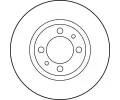 TRW Brzdov kotou - 253 mm TRW DF1723, DF1723