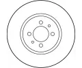 TRW Brzdov kotou - 258 mm TRW DF1743, DF1743