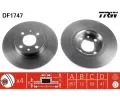 Brzdov kotou TRW ‐ TRW DF1747
