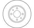 TRW Brzdov kotou - 239 mm TRW DF1748, DF1748