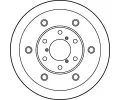 TRW Brzdov kotou - 267 mm TRW DF1758S, DF1758S