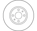 TRW Brzdov kotou - 252 mm TRW DF1790, DF1790