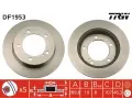 TRW Brzdov kotou - 290 mm ‐ TRW DF1953