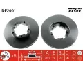 Brzdov kotou TRW ‐ TRW DF2001