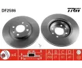 Brzdov kotou TRW ‐ TRW DF2586