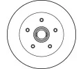 TRW Brzdov kotou - 258 mm TRW DF2587, DF2587
